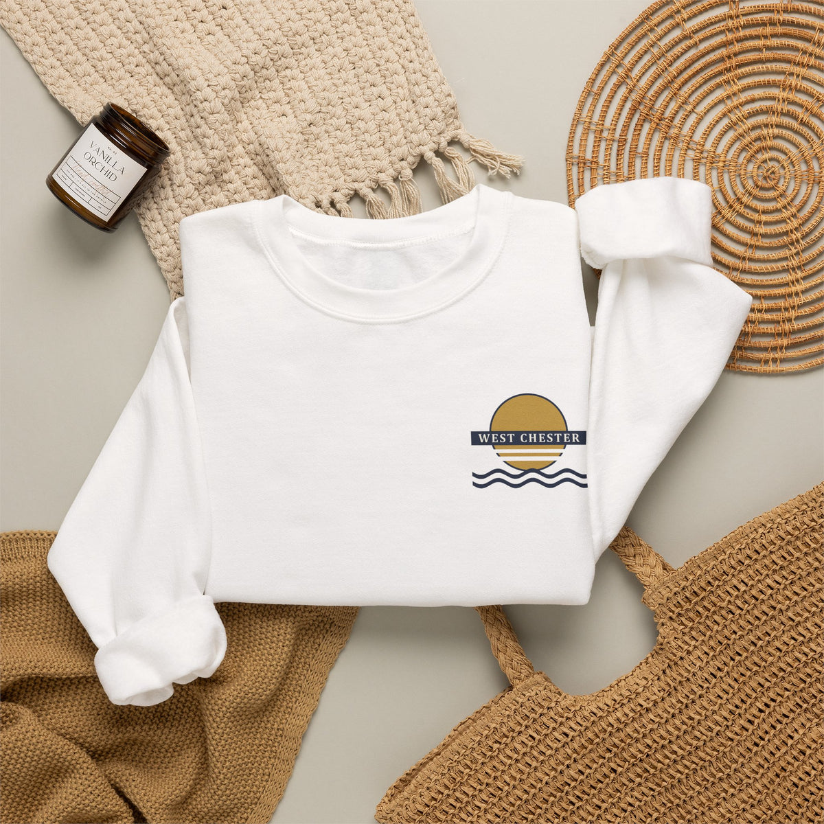 Retro Sunset Crewneck