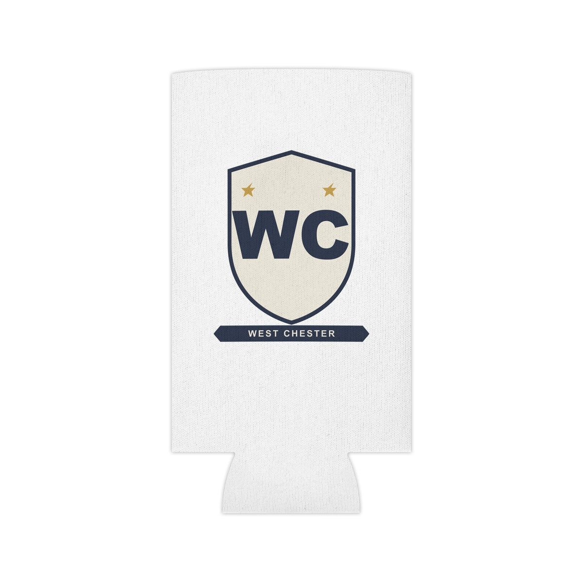 WC Monogram Shield Can Cooler