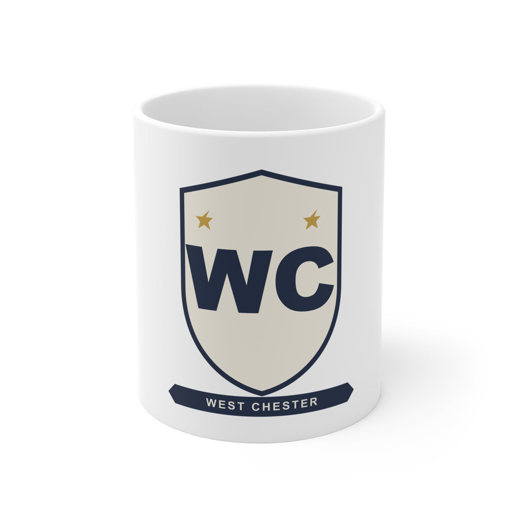 WC Monogram Shield Mug