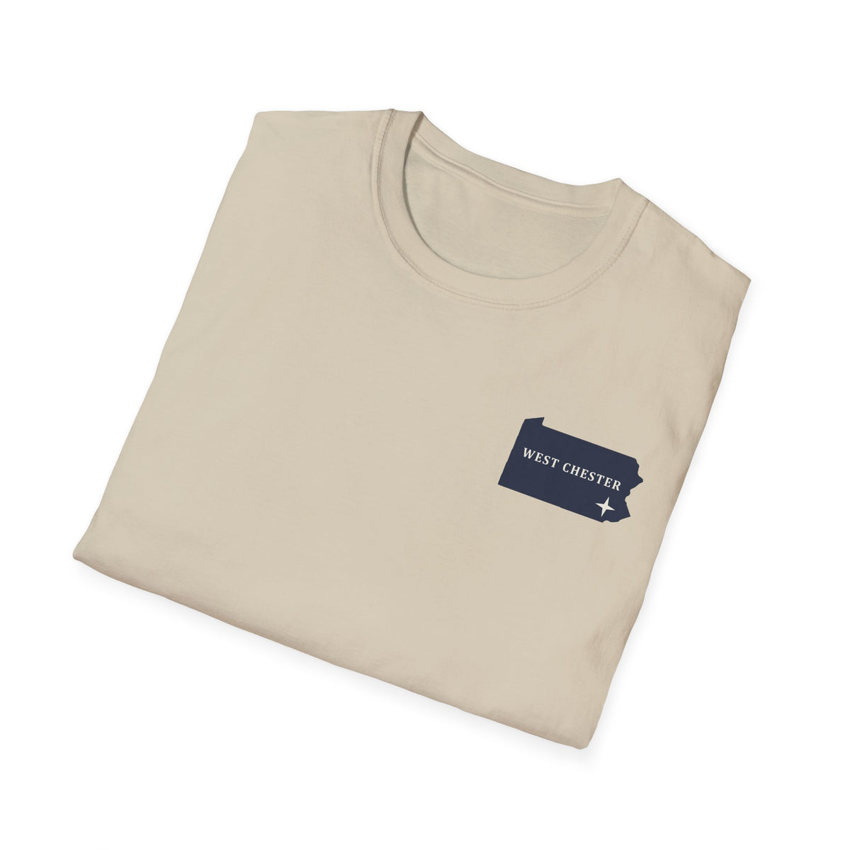 West Chester, PA Map Tee