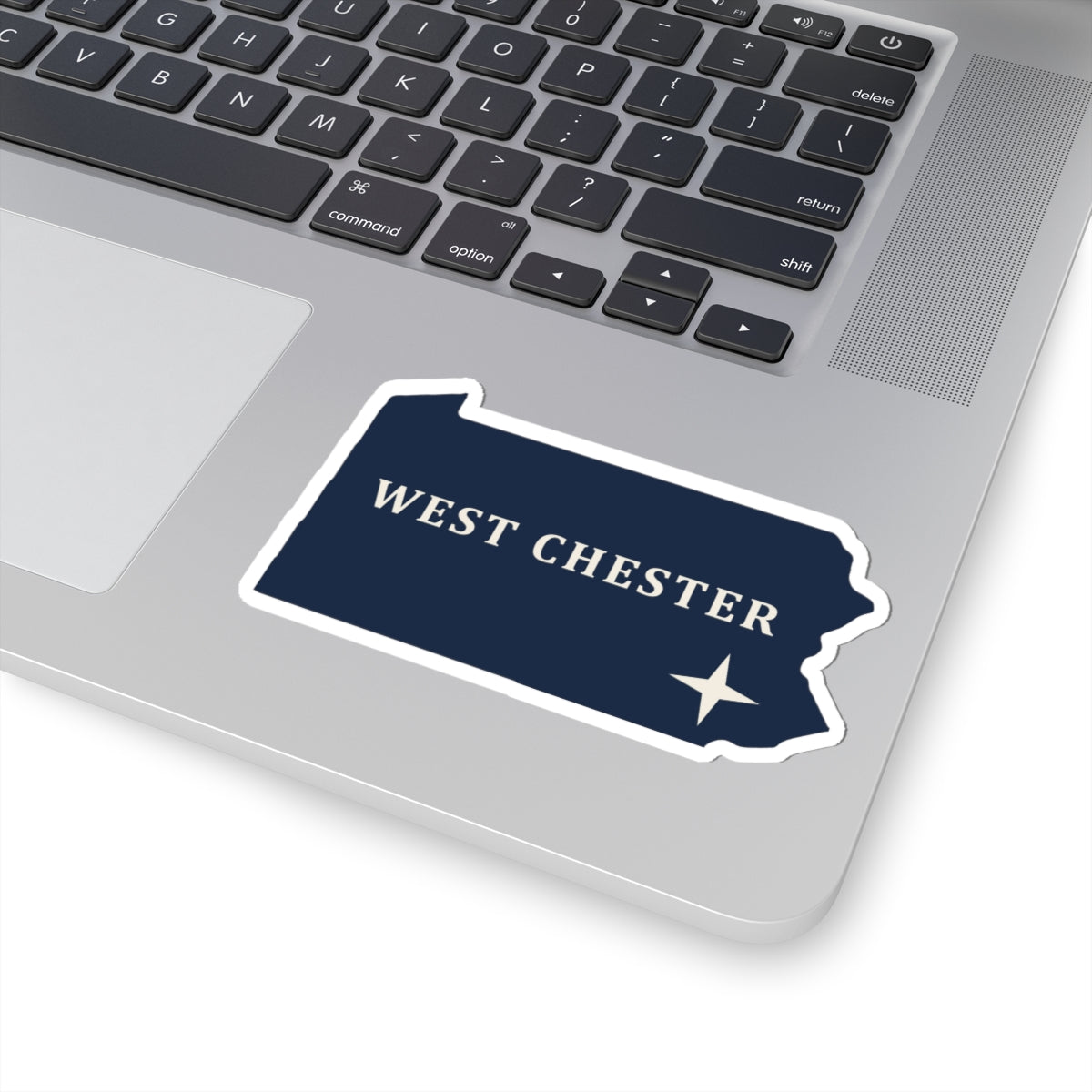 West Chester, PA Map Sticker