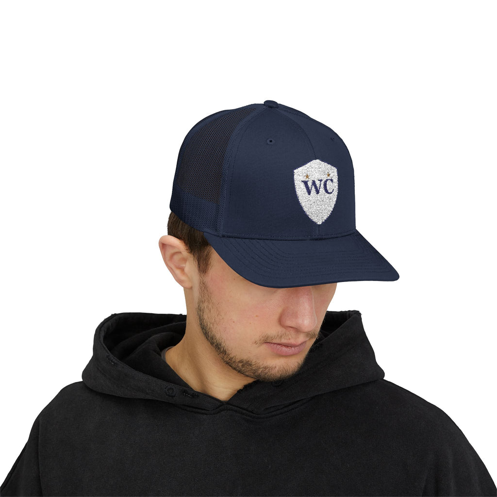 WC Monogram Shield Embroidered Snapback