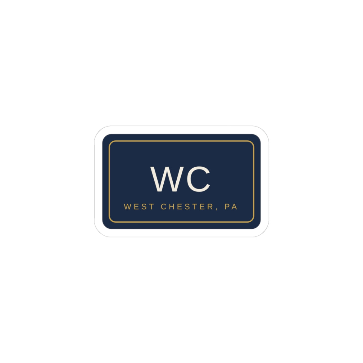 WC Patch Sticker