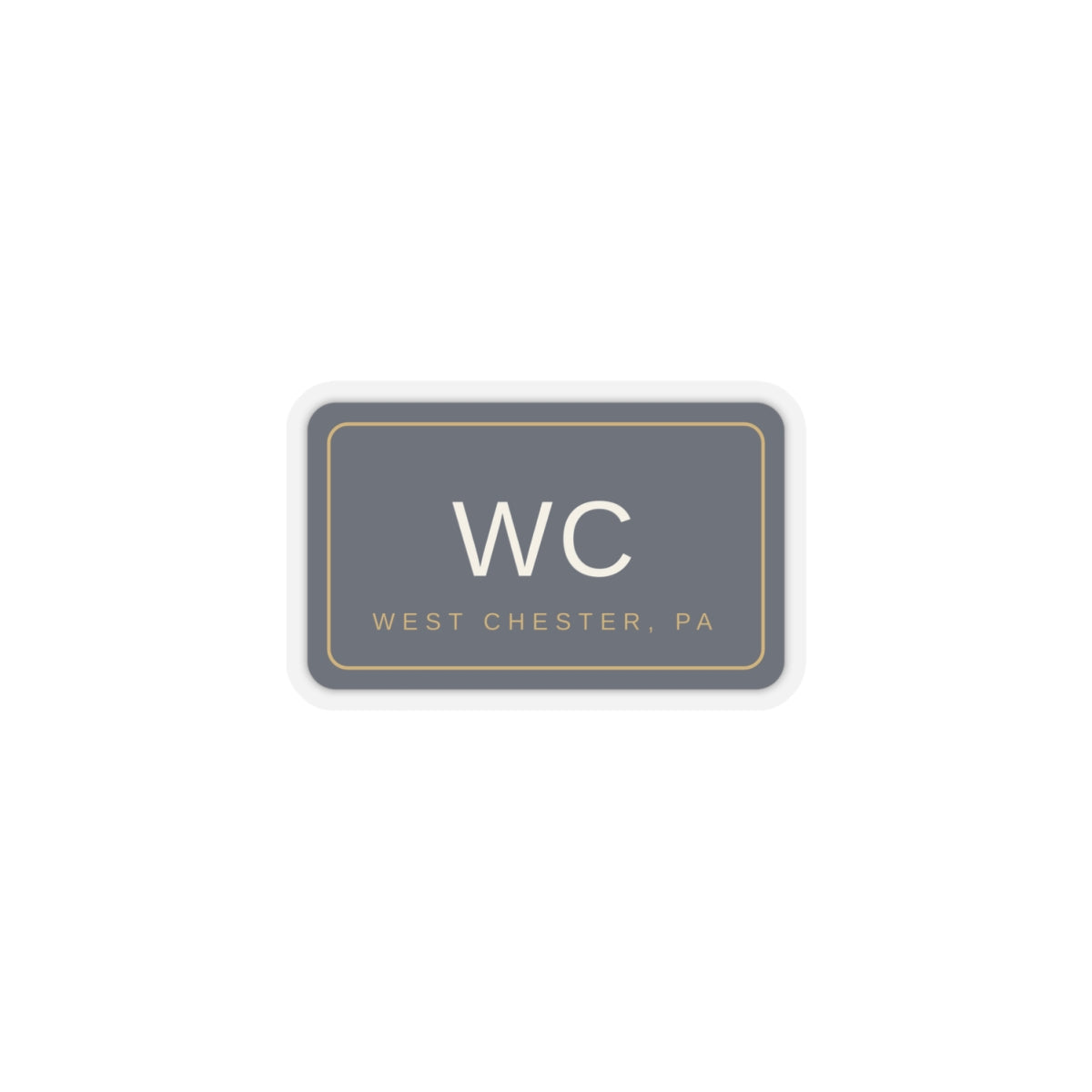 WC Patch Sticker